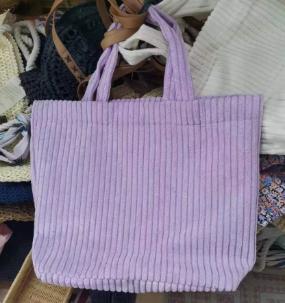 Ljubičasta Ženska torba za kupovinu od somota