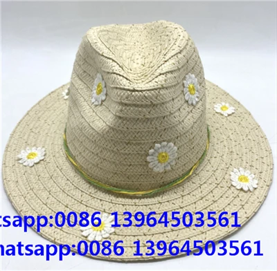 Ženski Fedora šešir za sunce s velikim obodom