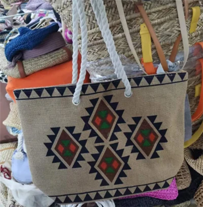 Lanena torba sa uzorkom za štampu